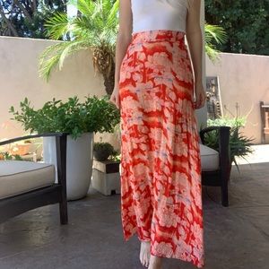 Flynn Skye printed maxi skirt